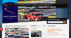 Desktop Screenshot of mount-panorama.com.au